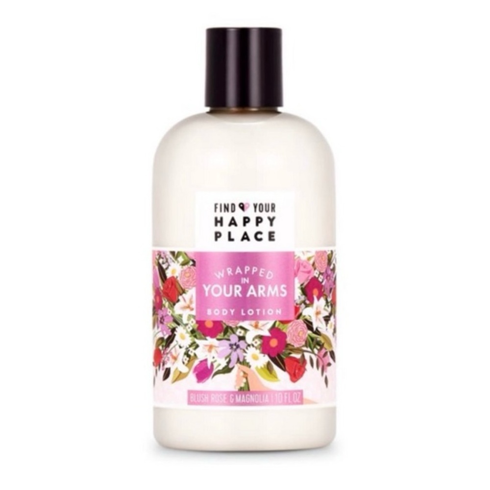 Find Your Happy Place Body Lotion Blush Rose and Magnolia 10 fl oz PC